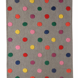 buy kids rugs online, grey rug, buy grey rug, handmade rugs, hand tufted rugs, colorful dot rug, living room rugs, area rugs, kids rugs, bedroom rugs, littlelooms rugs, versatile rugs