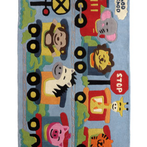 buy kids rugs online, buy kids carpets online, kids train rugs, buy kids Choo Choo train rug, kids room rugs, buy kids nursery rugs, littlelooms rugs, hand tufted rugs