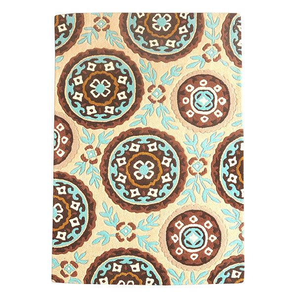 buy rugs online, floral pattern rug, beige rug, beige floral rug, living room rug, bedroom rug, classic rug, area rugs, littlelooms rugs, hand tufted rugs, handmade rugs