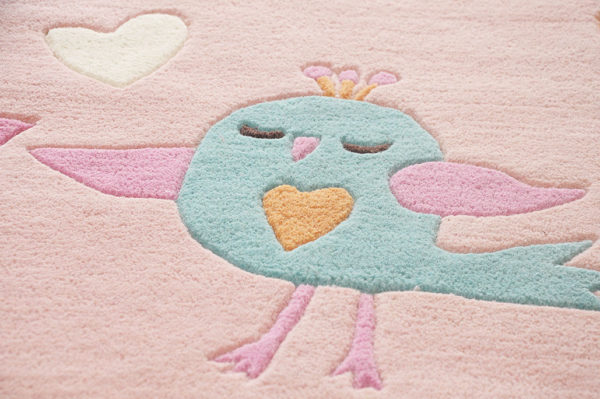 Pastel rugs, pink rugs, handmade rugs, hand tufted rugs, buy rugs online, pink garden rug, buy rugs for girls, pink rugs for girls, plush pink rug, cute rugs for girls