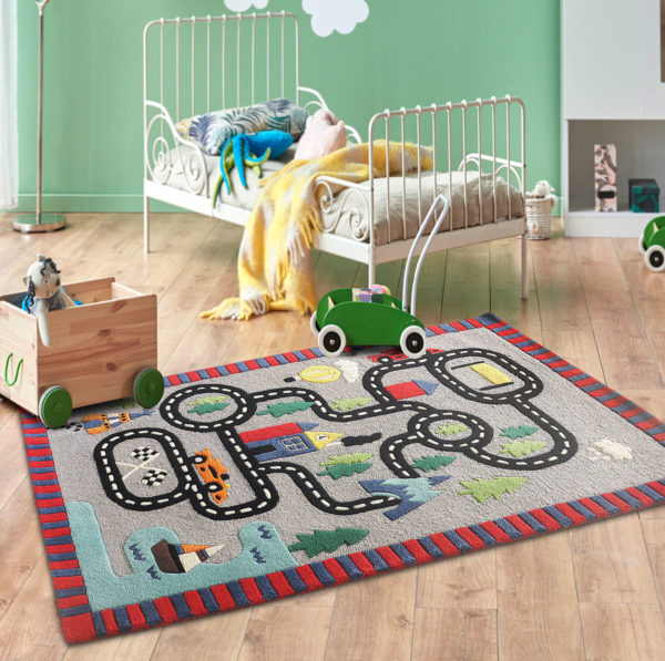 Grey rug, Beige rugs, Formal room rug, Living room rugs, Handmade rugs, hand tufted rugs, handmade rugs, Neutral rugs, Grey rugs, Pastel rugs, rugs for kids, rugs for boys, mountain rug, buy rugs online, buy kids rugs online, innovative kids rugs, Playing track rug