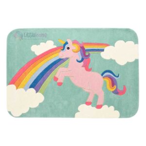 princess lia rug, unicorn and rainbow rugs, fairytale girls room rugs, unicorn rugs