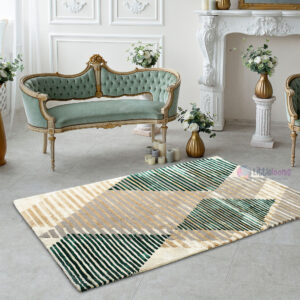 MEMPHIS EMERALD GREEN RUG