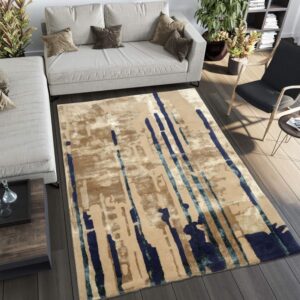 MERCURIAL RUG ( blue and teal )