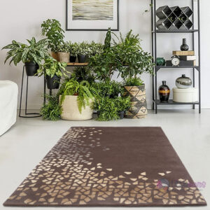 MOSAIC BROWN HANDMADE RUG
