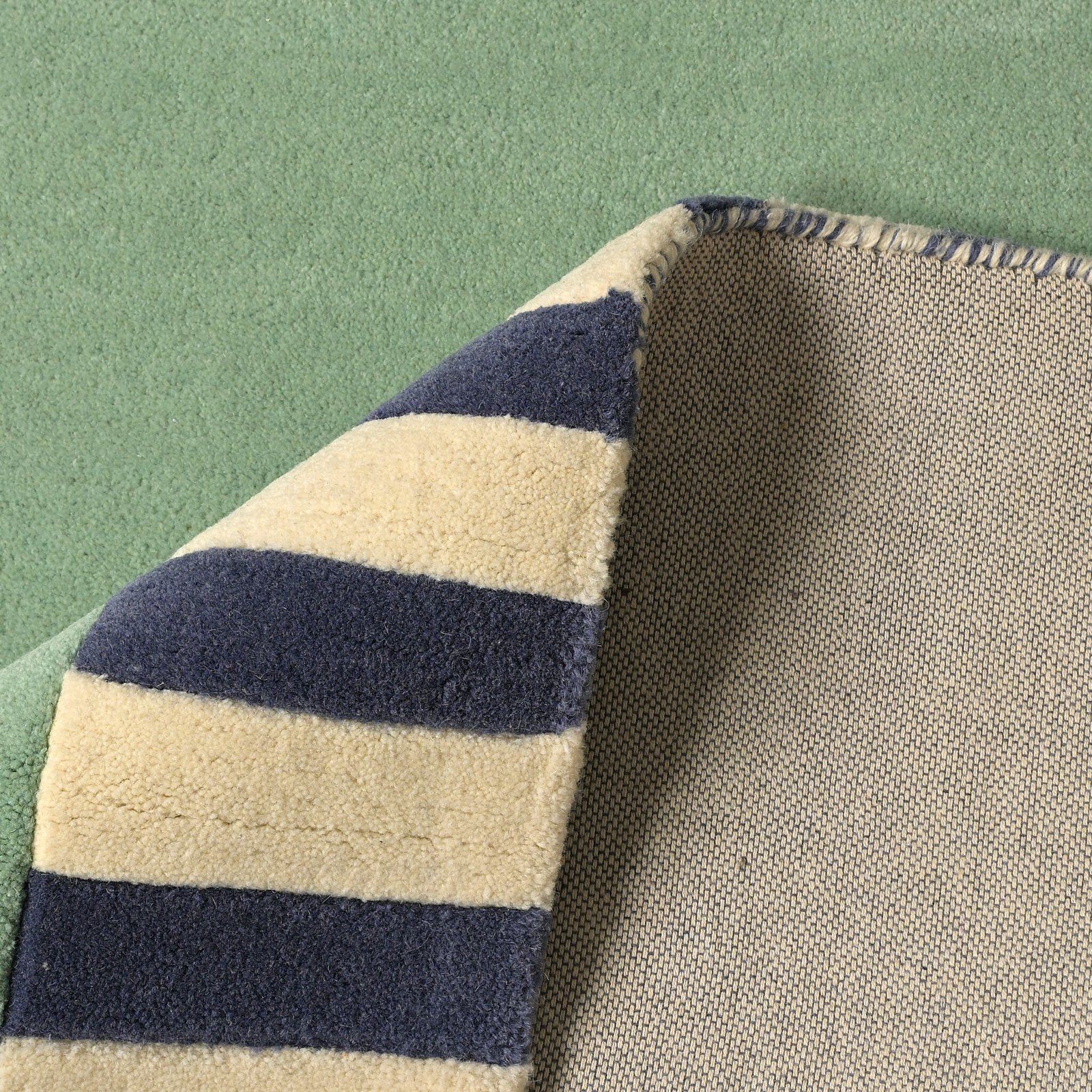 Striped Border Rug Littlelooms.in | Handmade Rugs & Handcrafted Carpets Online