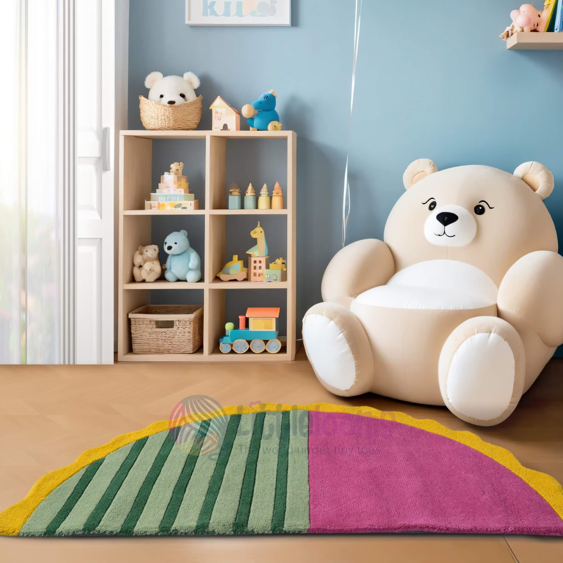 Sunny Slice kids Room Rug