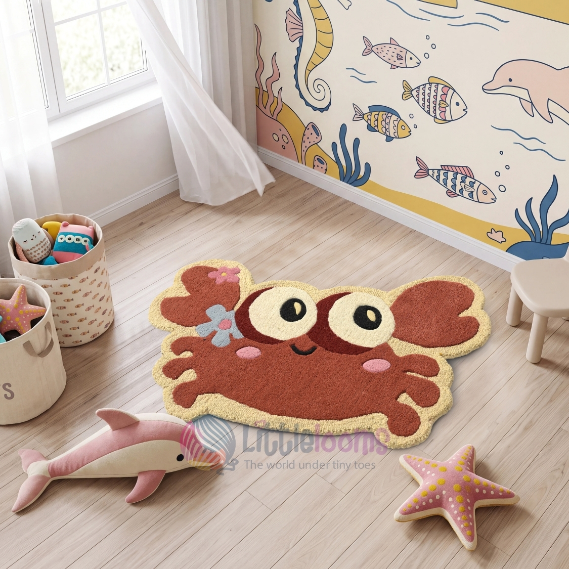 The Red Crab Rug