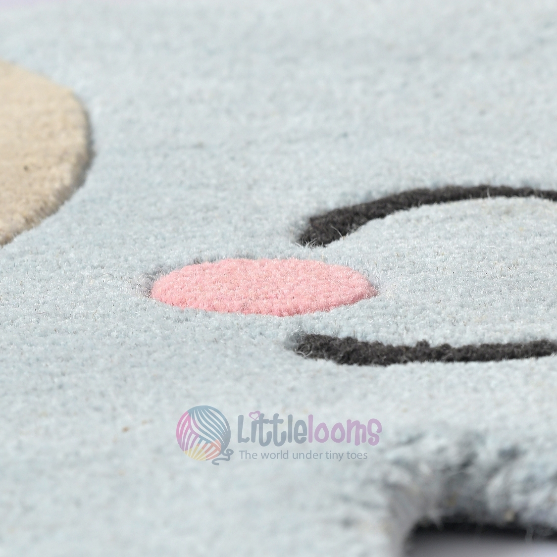 The Baby Blue Elephant Rug - Image 3