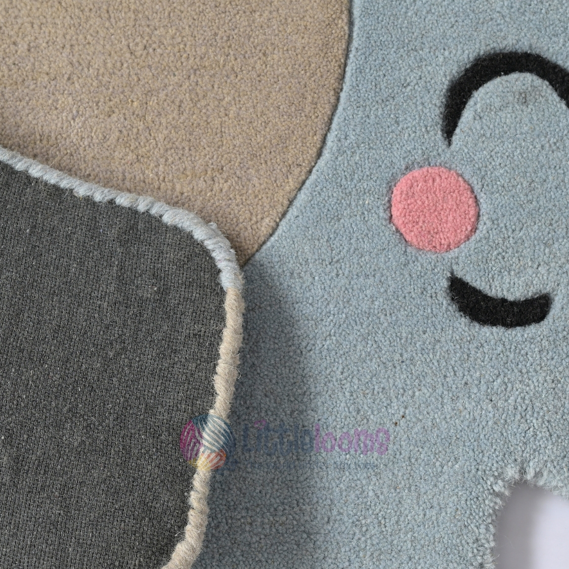 The Baby Blue Elephant Rug - Image 4