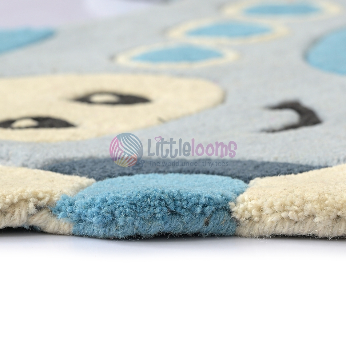 The little Blue Flyer Plane Rug - Image 6