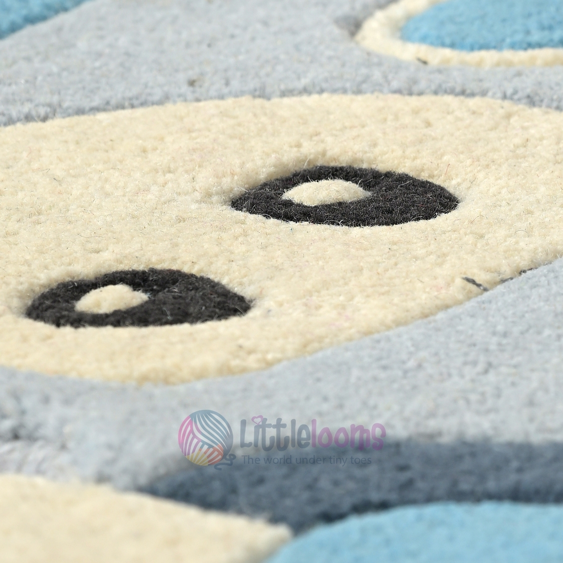 The little Blue Flyer Plane Rug - Image 7