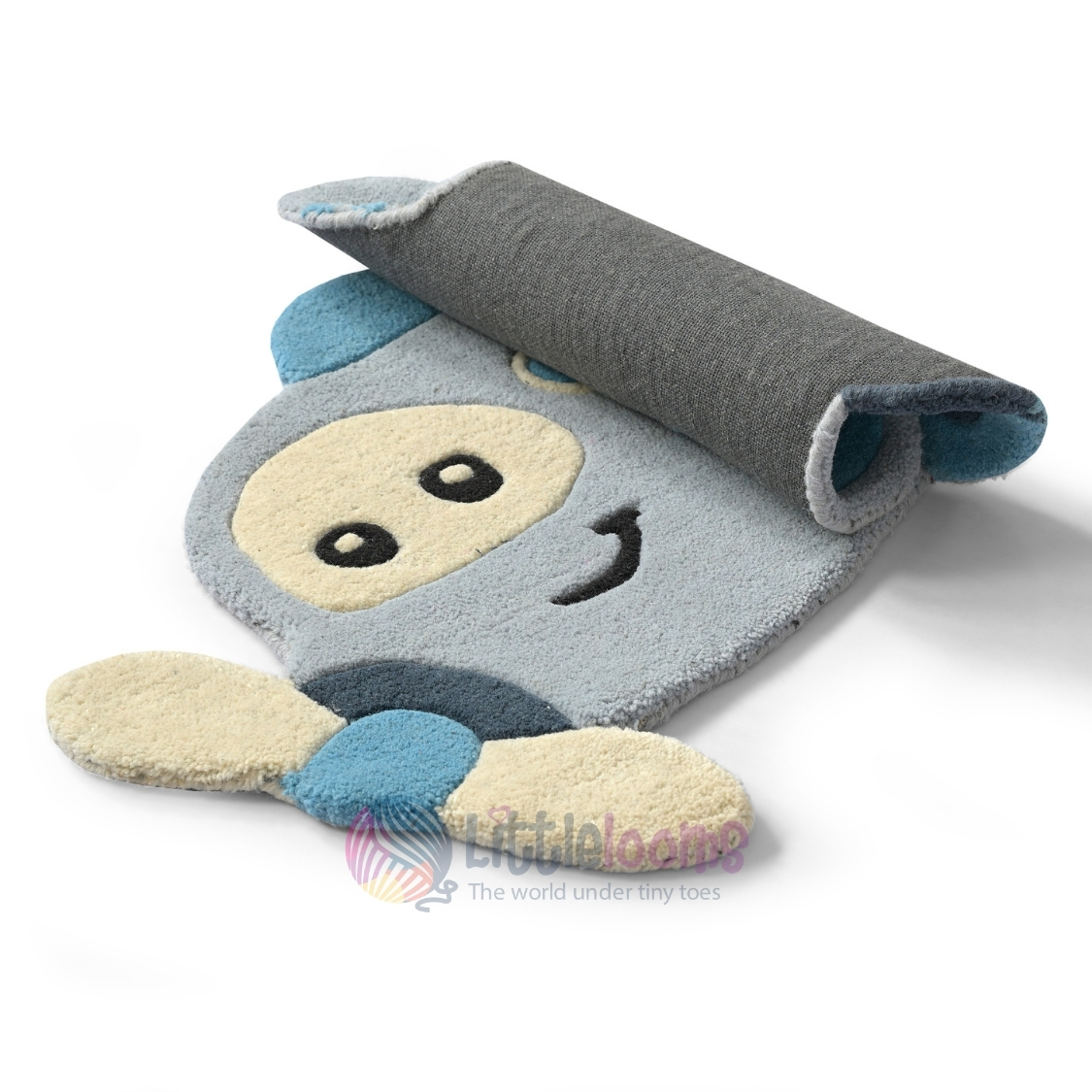 The little Blue Flyer Plane Rug - Image 3
